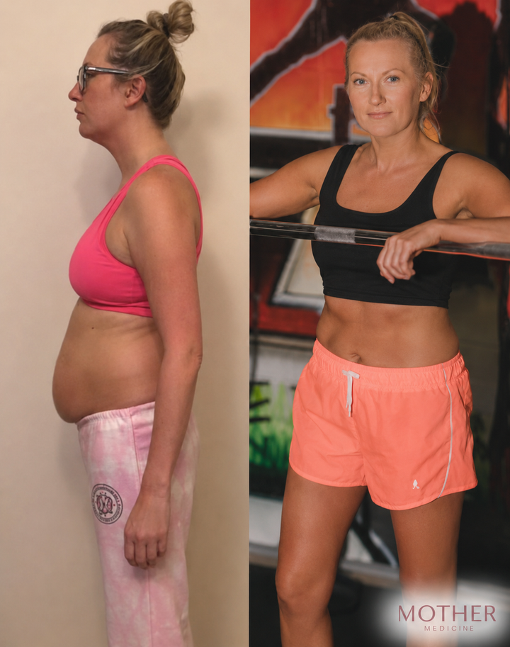 Before and after result